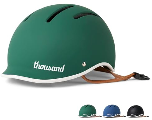 Thousand Casco para Niños - Paquete de Pegatinas Reflectantes Gratis para Personalizarlo, Hebilla Magnética Antipellizcos, Garantía de Sustitución por Accidente, Certificado de Seguridad CSPC ASTM CE