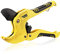THINKWORK Plastic Pipe Cutter - PVC Cutter, Heavy Duty Ratchet Type Pipe Cutting Tool, for Cutting Outer Diameter 42 mm PVC PPR Plastic Hoses and Pipe, Suitable for Home Working and Plumber
