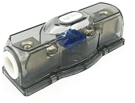 in-Line Fuse Holder for 4/8 Gauge MANL AFS Inline Fuse Holder with Two Reducer for Automotive Marine, Auto Parts, Car Audio, Amplifier, Compressors, Industrial, Motorcycle AFS-07N 80A(60A)