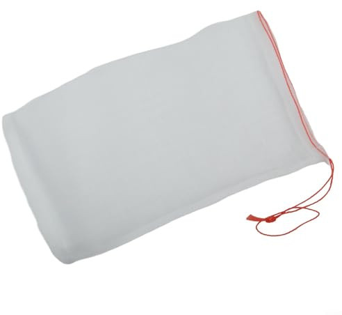 Bolsas de protección de frutas de malla de nailon con cierre de cordón, cubierta protectora de plantas 25 x 15 cm, 30 x 20 cm