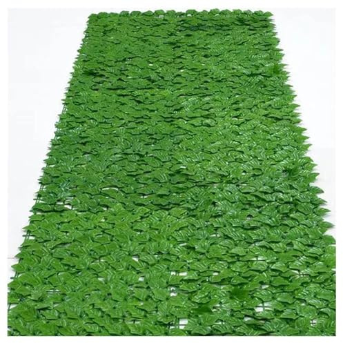 Artificial Ivy Fence ScreenGreen Privacy Hedge for Garden & Balcony 1x5m & 1x10m Decorative Cladding WeatherResistant Easy Installation Ideal for Outdoor Spaces.