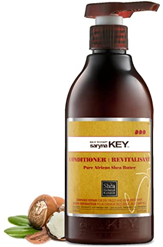 Saryna Key Damage Repair Conditioner – Mit reiner afrikanischer Sheabutter – Feuchtigkeitsspendende Pflege für trockenes, frizziges & geschädigtes Haar – 500ml – Für Männer & Frauen