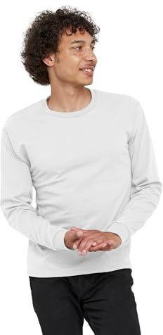 Hanes Men's Essentials Long Sleeve T-shirt Value Pack (4-pack), White, XX-Large