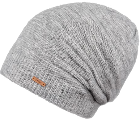Barts Damen Seume Beanie Baby mütze, Heather Grey, Uni