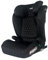 My Babiie Highback Booster Car Seat - ISOFIX, 100-150cm (Approx. 4-12 Years, Group 2/3), i-Size R129, Adjustable Child High Back Seat, Padded, 10 Position Headrest - Black Quilted