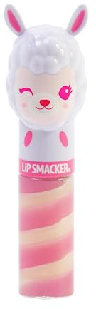 Lip Smacker Lippy Pals Llama, Smaksatt Läppglans för Barn Inspirerat av Djur, Återfuktande och Utjämnande för att Fräscha upp Dina Läppar, Strawberry