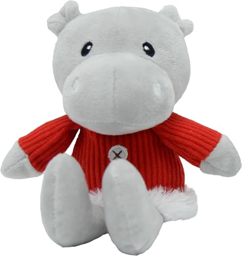 Jouet Chien – Noël – Chaya Jouet Assorti – 20 cm – Peluche Douce avec Squeaker – Collection de Noël Flamingo