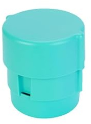 Extractor manual de huesos de cereza con recipiente recogedor – Herramienta de cocina para deshuesar cerezas, aceitunas y ciruelas – Práctico deshuesador de frutas (1 unidad)