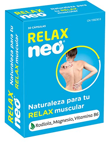 NEO | RELAX NEO | 30 Cápsulas | Favorece la Relajación Física y Mental | A Base de Rodiola, Magnesio y Vitamina B6 | Ayuda a Relajar los Músculos