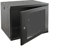 9u 19 450mm Deep Black Wall Mounted Data Cabinet Patch Panel PDU Comms Network