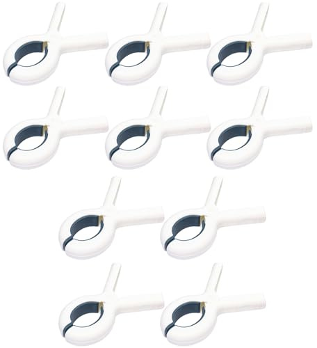 Pack of 10 Large Bath Towel Clips Plastic Towel Clips Windproof Beach Towel Clips Clothes Pegs Large Towel Clips for Beach Loungers Garden Pool Daily Laundry and Bed Linen