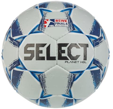 Select Pallone da pallamano Planet HBL Final4 v24, azzurro 2
