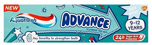 Aquafresh Avance 9-12 años Pasta de dientes para niños 75 ml