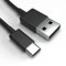 Justcom USB-C Ladekabel für Caterpillar CAT S62 Pro Schwarz 1 m Handy Schnellladekabel Datenkabel