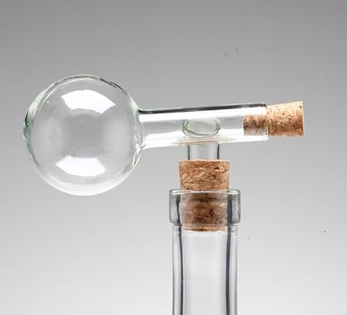 BARCRAFTERS Schnaps Spender 4 cl Glas | Spirituosen | 2 er Set | Whisky | Dosierer | 22-17 Dosiergerät Ausgießer Obstler Glaskugel