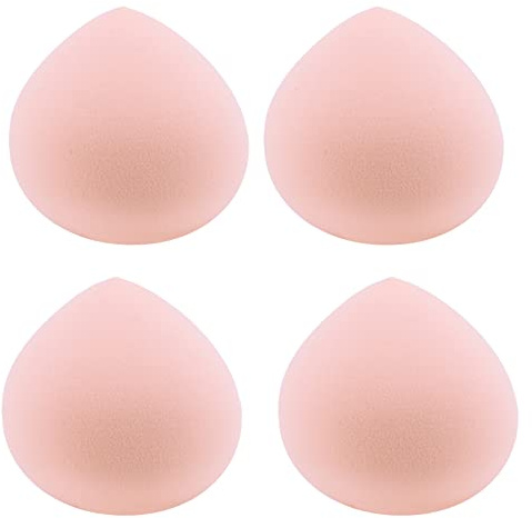 4PCS Marshmallow Makeup Set - Pink Beauty Blenders, Ultra Soft Makeup Sponge for Foundation, Creams and Powders