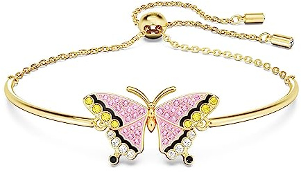 Swarovski Bracelet Idyllia Papillon rose et doré