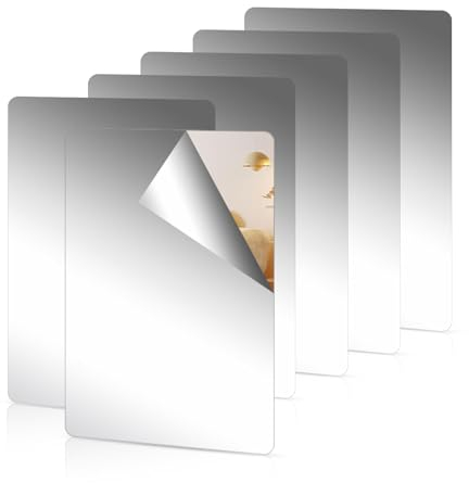KWJEIULSOQ Spiegelfolie Selbstklebend Mirror Klebespiegel Spiegel Kleben (6)