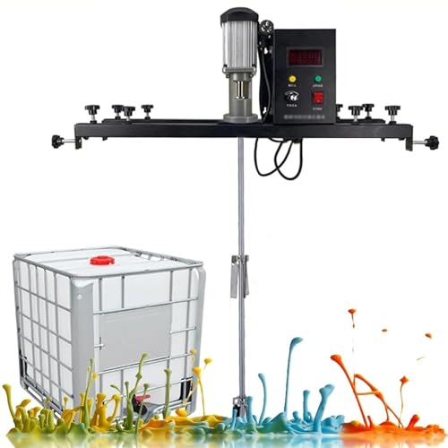 Mezclador de cemento, agitador IBC, máquina agitadora de pintura de 980W, mezclador de cemento portátil, herramienta for agitar forraje de pintura de yeso y mortero