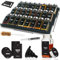 Deco haus® Gewürzregal Schublade aus Metall [MIT 24 GEWÜRZGLÄSER & ETIKETTEN] - Gewürzeinsatz Schublade - Gewürzschublade Organizer - Gewürz Schubladeneinsatz Gewürze - Gewürzorganizer