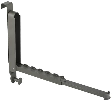Windfromort Türgarderobe - Wandgarderobe, Aus Kohlenstoffstahl, Klappbarer Türhaken, Platzsparend, Für Flur, Schlafzimmer Und Badezimmer (34 x 27 cm)