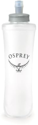 Osprey Hydraulics 500ml Soft Flask Water Bottle - Collapsible Hydration Flask - Lightweight for Running Vests & Belts