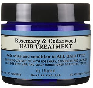 Neal’s Yard Remedies Rosemary and Cedarwood Hair Treatment, Adds Shine & Conditions Hair, Vegan & Cruelty-Free, 50g