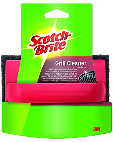Scotch-Brite Grill Cleaner Scourer Plus Handle