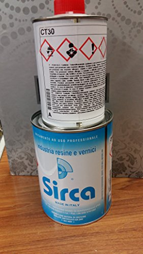 Vernice poliuretanica bi componente per legno Trasparente opaca 30 gloss. 1 lt di vernice + 1/2 lt catalizzatore