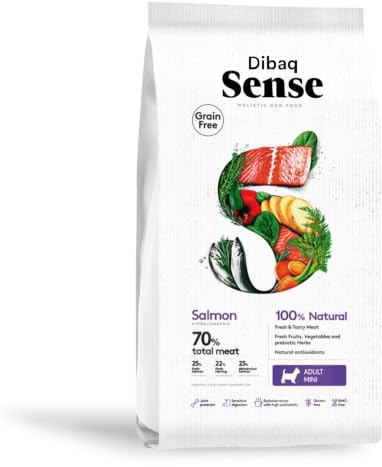 Dibaq Sense sans Céréales Saumon Petite Race, 2 kg