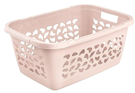 keeeper Wäschekorb, Luftdurchlässiges Dekor, 52 l, Jost, Nordic Pink
