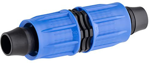 Raccord à compression pour tuyau goutte à goutte jonction droite diamètre 16 millimètres AROZ