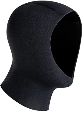 YDQUANI 3mm Wetsuit Hood Neoprene Thermal Scuba Diving Hood Stretchable Cap for Men Women Cold Water Swimming Snorkeling Surfing Water Skiing