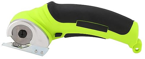 Electric Scissors Wireless Cutter, Cordless Rechargeable Power Rotary Cutter Handheld Tailoring Fabric Scissors with Safety Lock for Fabric, Carpet, Leather, Cardboard Box