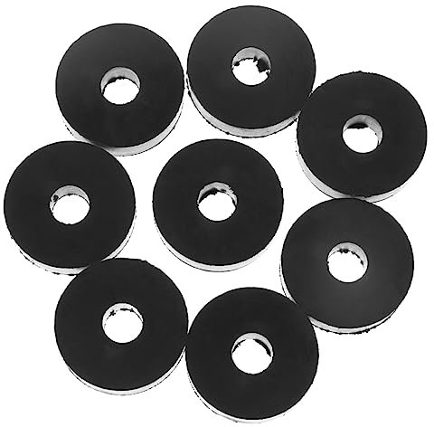 OKUMEYR 16pcs Heavy Duty Rubber Grommet Abrasion Resistant Mounts Shock Absorber Cylindrical Damper for Air Engines Gasoline Engines Water Pumps and Outdoor Units