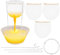 RHAIQBVC Strainer Stand Set Healthy Odorless Strainer Sieve Stand Kit with 4 Reusable Staining Bags Versatile Jelly Strainer Set Easy to Use Stainless Steel Strainer Stand for Juice Yogurt(Style 1)