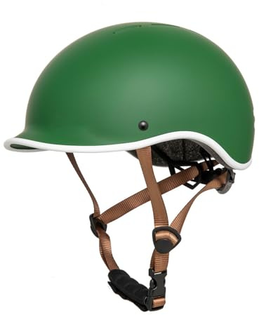 Tysk vintage motorcykelhjälm, retro öppen hjälm för vuxna män ECE/DOT godkänd, halvskal motorcykelhjälm, för cruise cykel skoter I,56–61 cm