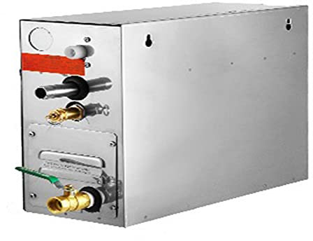 Vaporizador de Sauna, 4. 5kw 6kw 9kw Sauna Generador de vapor for la ducha de vapor a domicilio con un controlador digital Sauna Habitación SPA Máquina de baño de vapor(6KW)