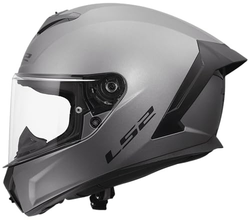 LS2, Casco Moto Integrale RAPID III SOLID Matt Titanium, M