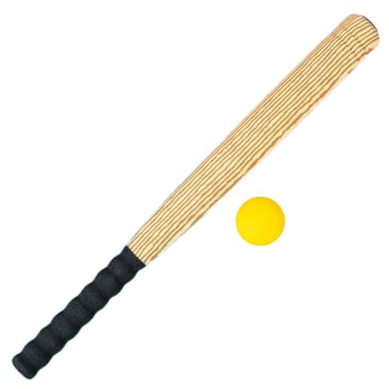 LIXSAZSE Set di mazze da baseball in EVA per bambini, sicure e lisce, per il divertimento e l'apprendimento all'aperto dei bambini, che garantiscono lunghe ore di gioco senza