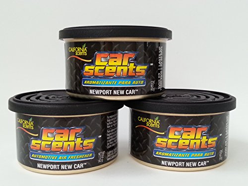California car scents - scents Newport New Car air freshener, pack of 3
