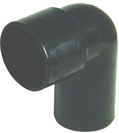 40mm (43mm) Black Solvent Waste Pipe Conversion Bend