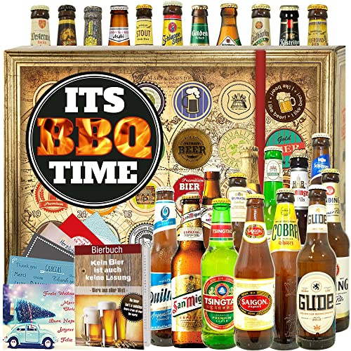 Its BBQ - Time + Bier Adventskalender 2024 2025 mit Bieren der Welt und Deutschland + Biere der Welt und Deutschland