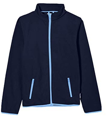 Playshoes Fleece-Jacke Farbig Abgesetzt Blouson Mixte Enfant
