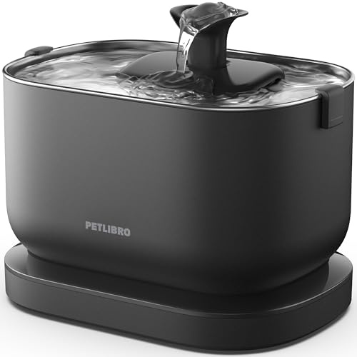 PETLIBRO Dockstream Wireless Cat Fountain, Motion Sensor, 2.5L Black
