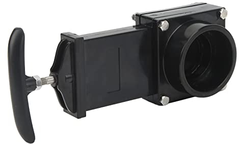 Valvola di Scarico per Valvola di Scarico per Fognature ABS Resistenza All'usura per Serbatoio Dell'acqua per Roulotte 50mm ID Valvola per Fognature di Scarico per