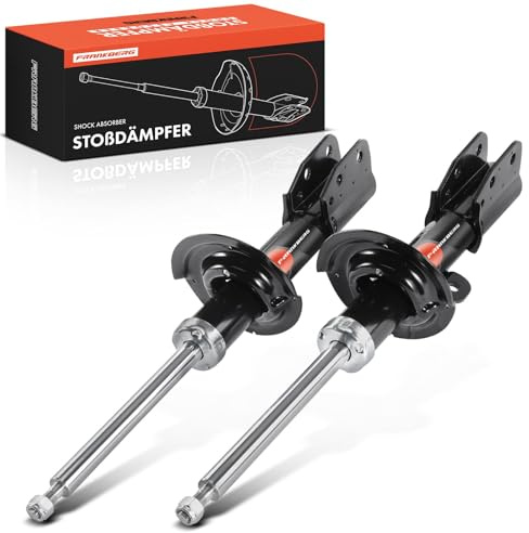 Frankberg 2x Ammortizzatori per sospensioni Ammortizzatori per telaio Anteriore sinistro destro 601mm Pressione del gas Compatibile con Captiva C100 C140 2.0L 2.4L 3.2L 2006-2011 335844,4806442