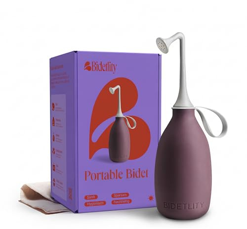 BIDETLITY Doccia Intima 3.0 – bidet portatile da viaggio, sostenibile, sostituisce salviette, risparmia carta, borsa inclusa, senza BPA