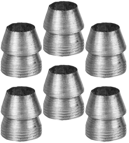 iplusmile 6 Piezas Cuña Divisoria de Hierro Mango para Martillo, Herramienta de Jardín Estable Fácil Instalación, Adecuado para Jardinería Artesanal Aire Libre