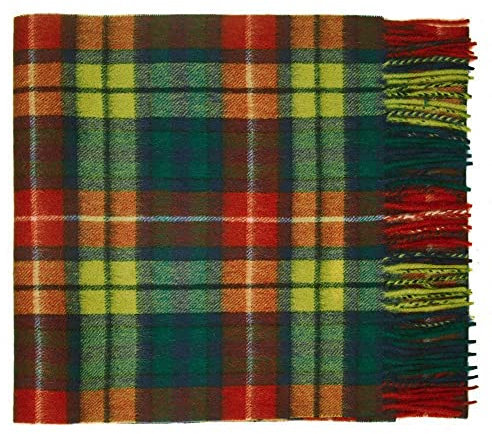 Oxfords Cashmere Reine Schurwolle Luxury Tartan Schal, Buchanan